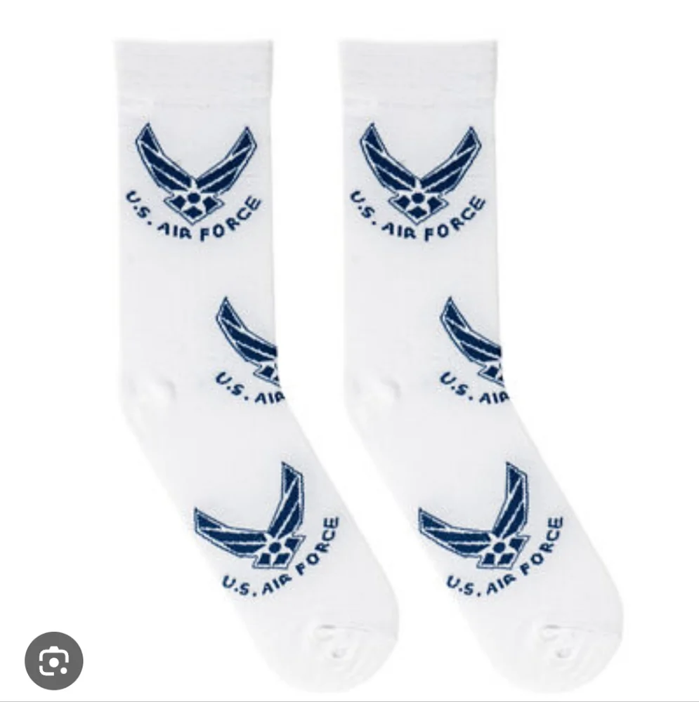 U.S. Air Force Crew Socks 2 Pair Unisex